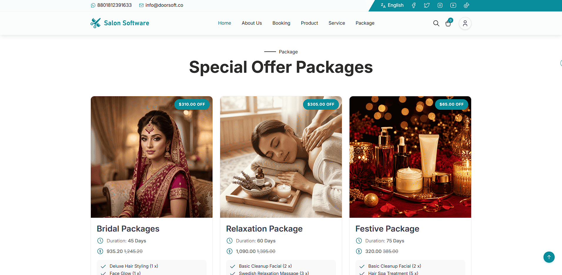 Service packages